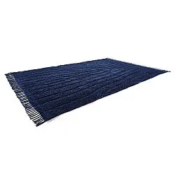 Tapis à poils longs - Farley Natural Cotton Shaggy (modra)