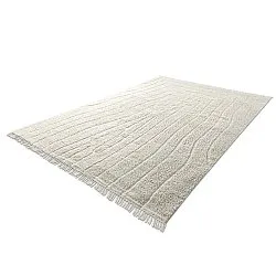 Tapis à poils longs - Farley Natural Cotton Shaggy (umazano bela)