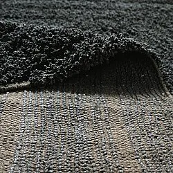 Tapis à poils longs - Farley Natural Cotton Shaggy (črna)