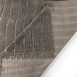 Tapis à poils longs - Farley Natural Cotton Shaggy (taupe)