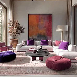 Tapis Wilton - Gombalia (rose)