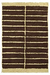 Tapis shaggy - Ikara Natural Cotton Shaggy (marron)