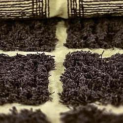 Tapis shaggy - Ikara Natural Cotton Shaggy (marron)