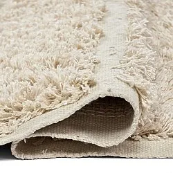 Tapis shaggy - Ikara Natural Cotton Shaggy (crème)