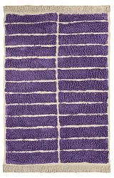 Tapis shaggy - Ikara Natural Cotton Shaggy (violet)