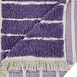 Tapis shaggy - Ikara Natural Cotton Shaggy (violet)
