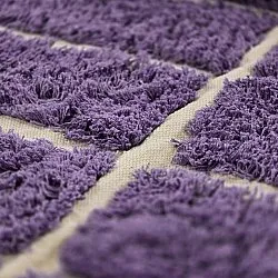 Tapis shaggy - Ikara Natural Cotton Shaggy (violet)