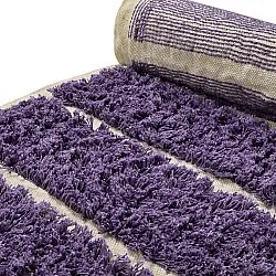 Tapis shaggy - Ikara Natural Cotton Shaggy (violet)