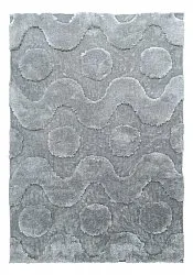 Tapis shaggy - Kavala (gris clair)
