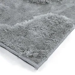 Tapis shaggy - Kavala (gris clair)