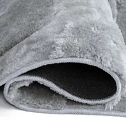 Tapis shaggy - Kavala (gris clair)