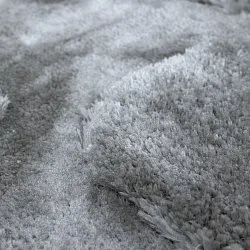 Tapis shaggy - Kavala (gris clair)
