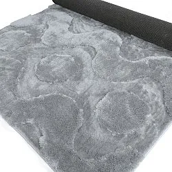 Tapis shaggy - Kavala (gris clair)