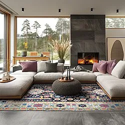 Tapis Wilton - Kayaköy (multicolore)