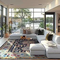 Tapis Wilton - Kayaköy (multicolore)