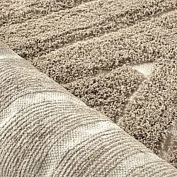 Tapis à poils longs - Kindon Natural Cotton Shaggy (bež/bela)