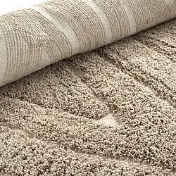 Tapis à poils longs - Kindon Natural Cotton Shaggy (bež/bela)