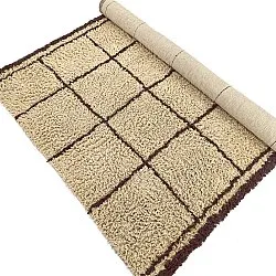 Tapis shaggy - Lana Natural Cotton Shaggy (beige/marron)