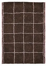 Tapis à poils longs - Lana Natural Cotton Shaggy (marron)