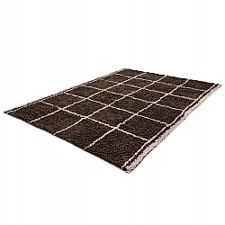 Tapis à poils longs - Lana Natural Cotton Shaggy (marron)