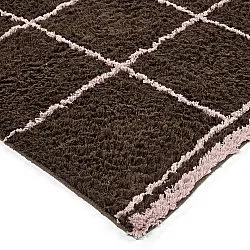 Tapis à poils longs - Lana Natural Cotton Shaggy (marron)