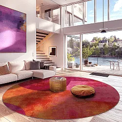 Tapis ronds - Lazio (rose)