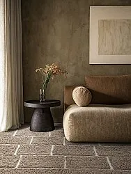Tapis à poils longs - Lindley Natural Cotton Shaggy (taupe/siva)