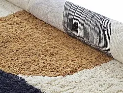 Tapis rond - Mantona Natural Cotton Shaggy (multi)