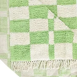 Tapis shaggy - Maranello Natural Cotton Shaggy (vert)
