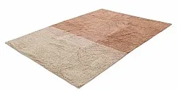 Tapis à poils longs - Mareto Natural Cotton Shaggy (marron)