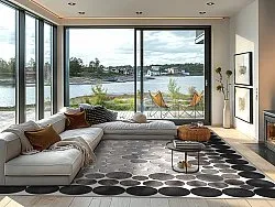 Tapis Wilton - Marineo (gris)