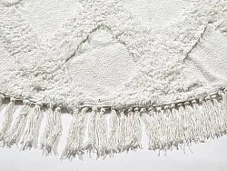 Tapis rond - Pamplona Natural Cotton Shaggy (blanc cassé)