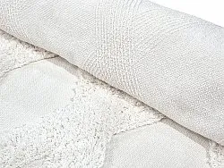 Tapis rond - Pamplona Natural Cotton Shaggy (blanc cassé)