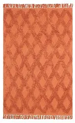 Tapis à poils longs - Pamplona Natural Cotton Shaggy (terre cuite)