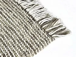 Tapis en laine - Plockton (gris/blanc/vert)