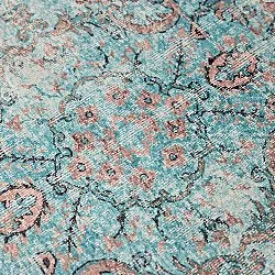 Tapis Wilton - Rosalie (bleu)