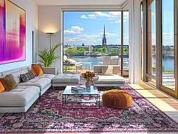 Tapis Wilton - Siliana (rose)