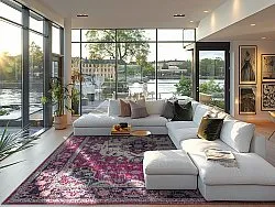 Tapis Wilton - Siliana (rose)