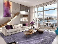 Tapis Wilton - Taknis (violet clair)