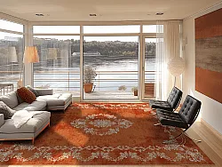 Tapis Wilton - Taknis (terre cuite)