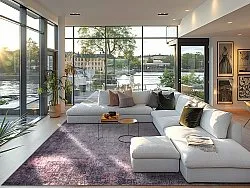 Tapis Wilton - Tarnos (violet)