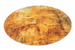 Tapis rond - Tremes (doré)