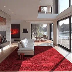 Tapis Wilton - Valenza (rouge)