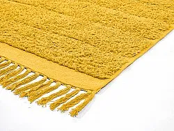 Tapis shaggy - Willow Natural Cotton Shaggy (jaune)