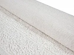 Tapis rond - Willow Natural Cotton Shaggy (blanc cassé)