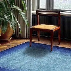 Tapis Wilton - Zina (bleu)