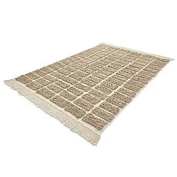 Tapis à poils longs - Zola Natural Cotton Shaggy (beige)