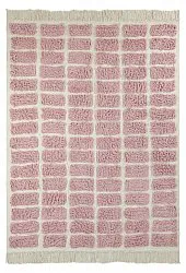 Tapis à poils longs - Zola Natural Cotton Shaggy (rose)