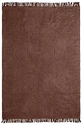 Tapis à poils longs - Alba Natural Cotton Shaggy (marron)