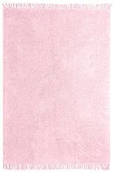 Tapis à poils longs - Alba Natural Cotton Shaggy (rose clair)